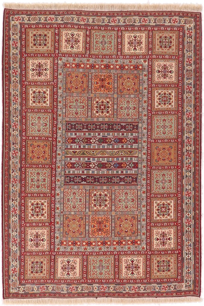 Kilim Tappeto 200 x 140 (Iran) Tessuto A Mano