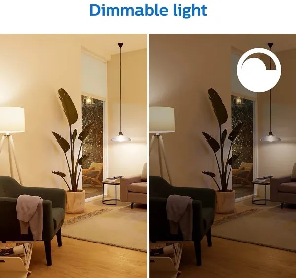 SET 2x Lampadina LED RGB dimmerabile Philips A60 E27/8W/230V Wi-Fi