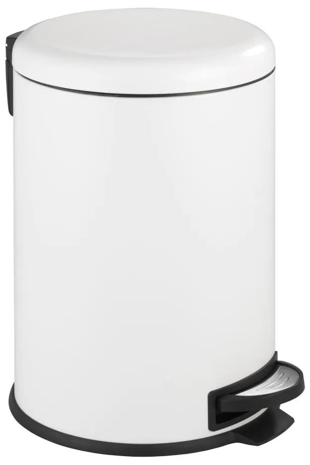 WENKO 22708100 - Cestino LEMAN 30,5x44 cm bianco/nero