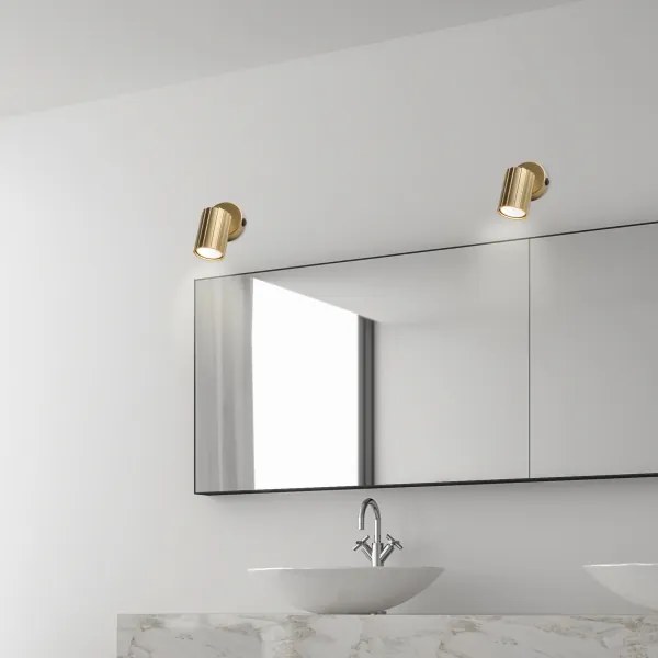 Brilagi - Faretto da parete a spot CRISPINA 1xGU10/10W/230V dorato