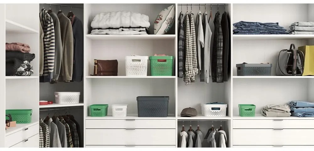 Cestino verde Dots, 11 l Infinity - Curver