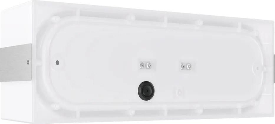 Applique 2xE27 per esterni a Luce Diffusa IP65 Inox - Serie Glow