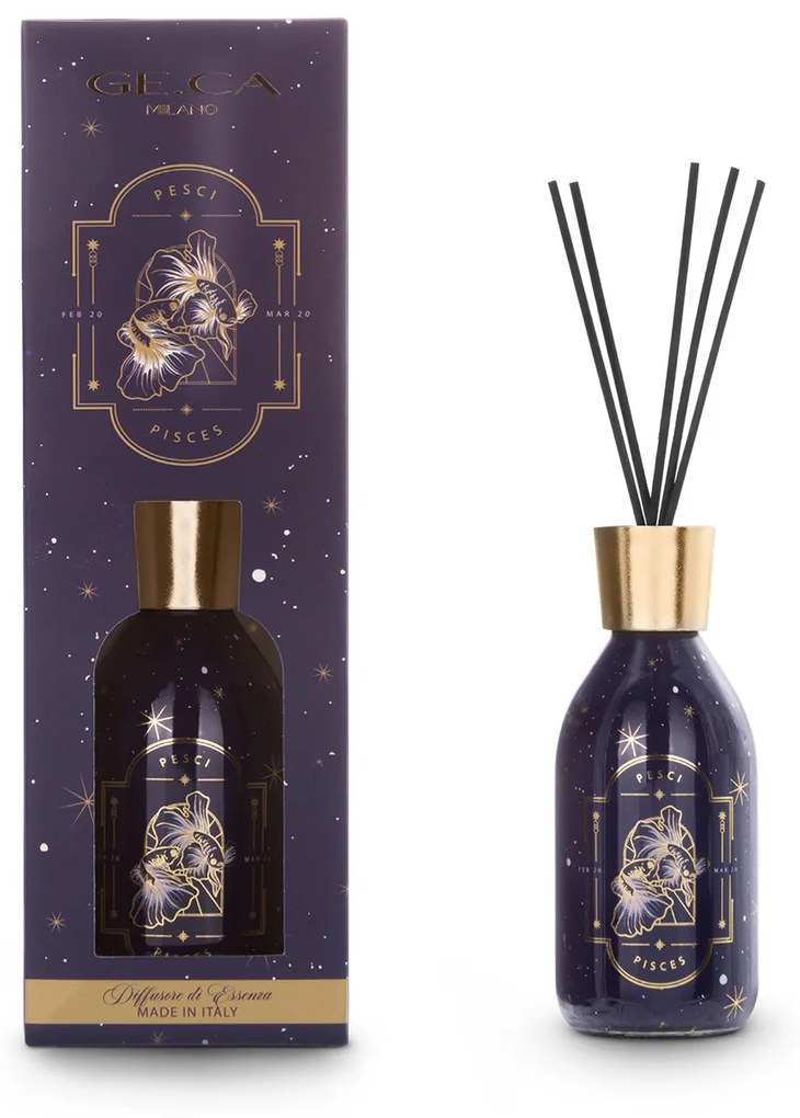 Diffusore ambiente Pesci 250 ml con bastoncini