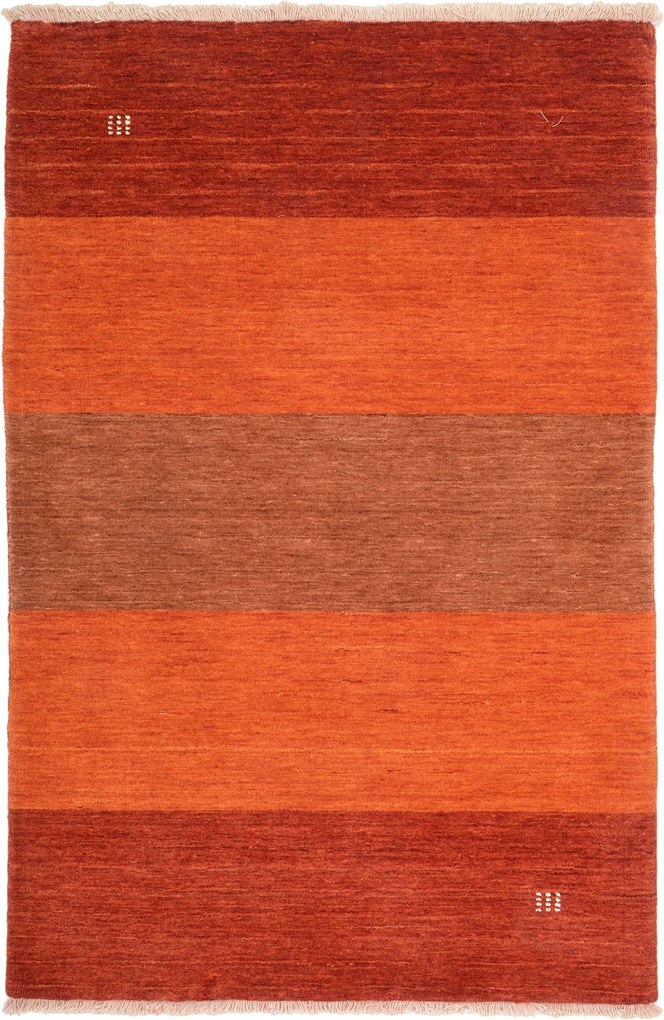 Loribaft Tappeto 100 x 150 (Indian) Annodato A Mano