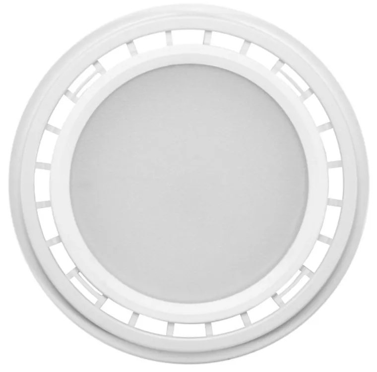 Lampada LED AR111 15W, angolo 120°, CRI92, No-Flickering Colore Bianco Caldo 3.000K