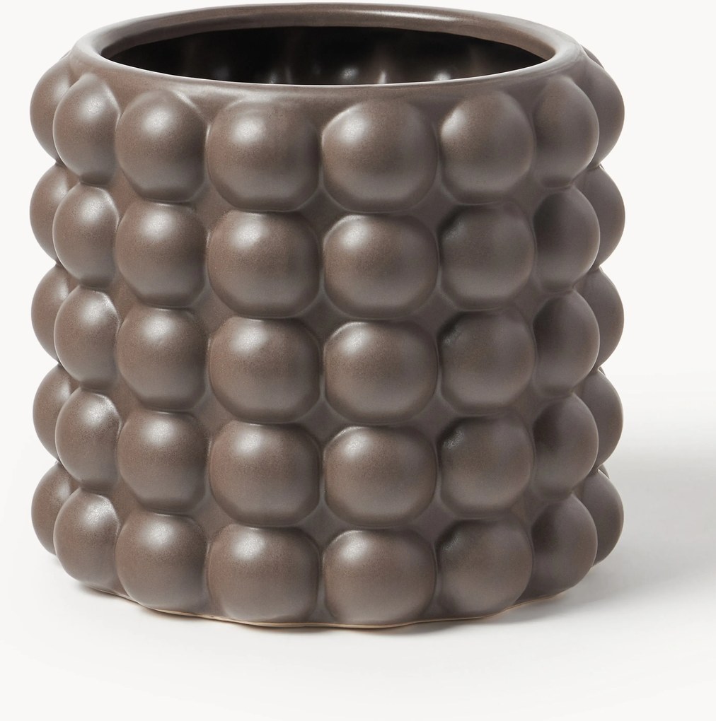 Portavaso in gres Bob, alt. 21 cm