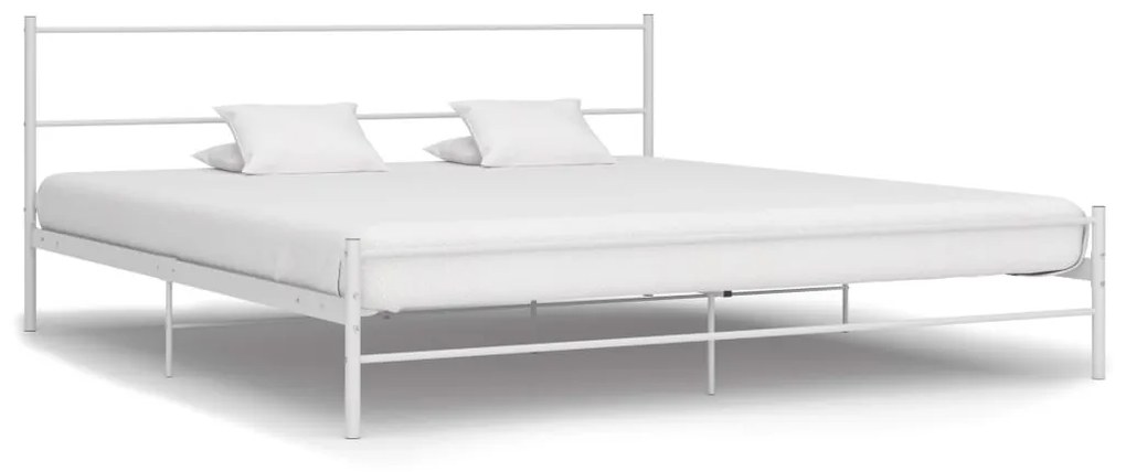Giroletto Bianco İn Metallo 160x200 Cm /