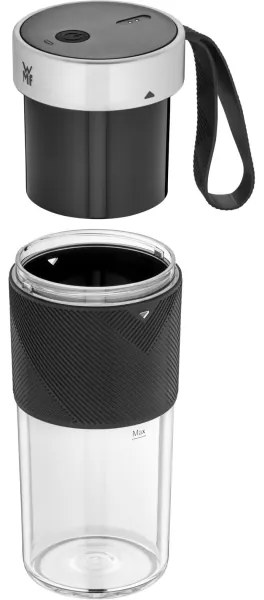 WMF - Frullatore da viaggio KITCHENminis 50W/7,4V 1200 mAh in acciaio inox