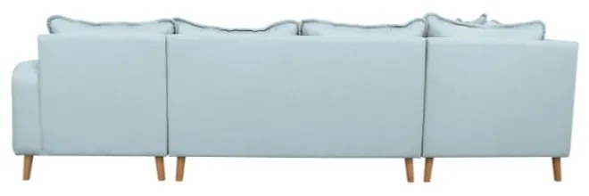 Divano angolare azzurro (angolo destro) Beata - Ropez