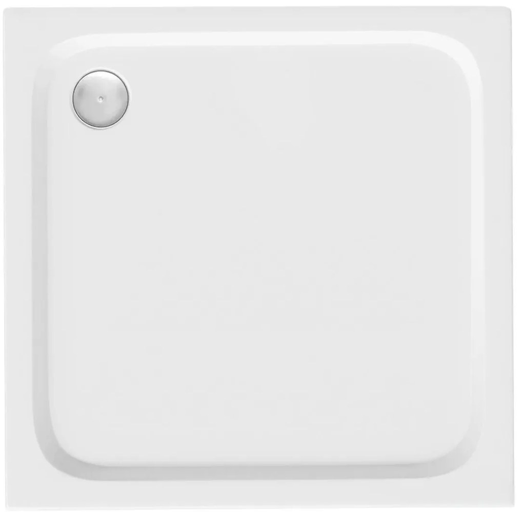 Piatto doccia acrilico Rea Belmond White 90x90