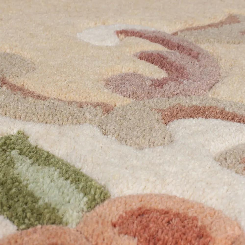 Tappeto in lana marrone 120x180 cm Aubusson - Flair Rugs
