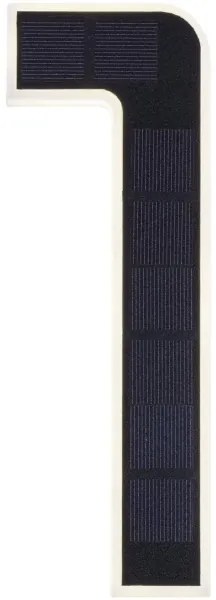 Paulmann 79842 - LED/0,2W IP44 Numero civico solare 1,2V