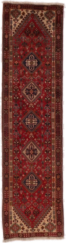Tappeto 300 x 80 (Iran) Annodato A Mano