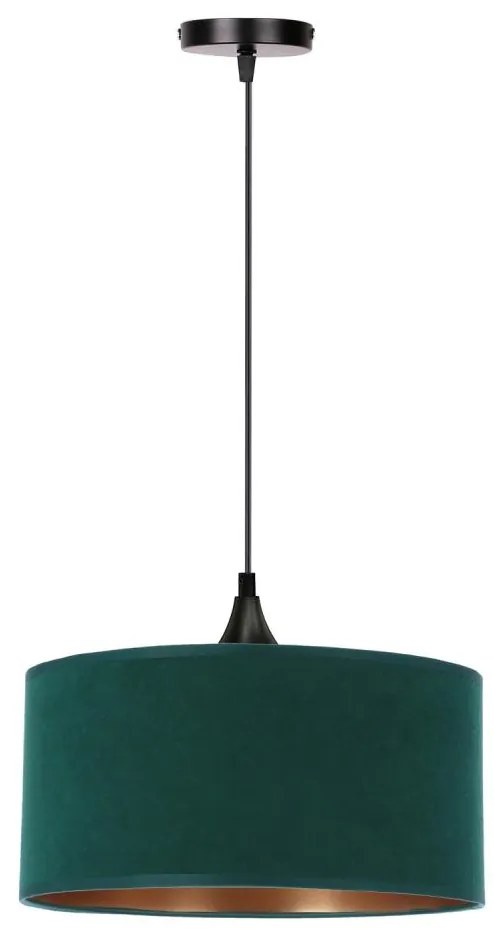 Lampadario a sospensione con filo MALOTO 1xE27/60W/230V verde