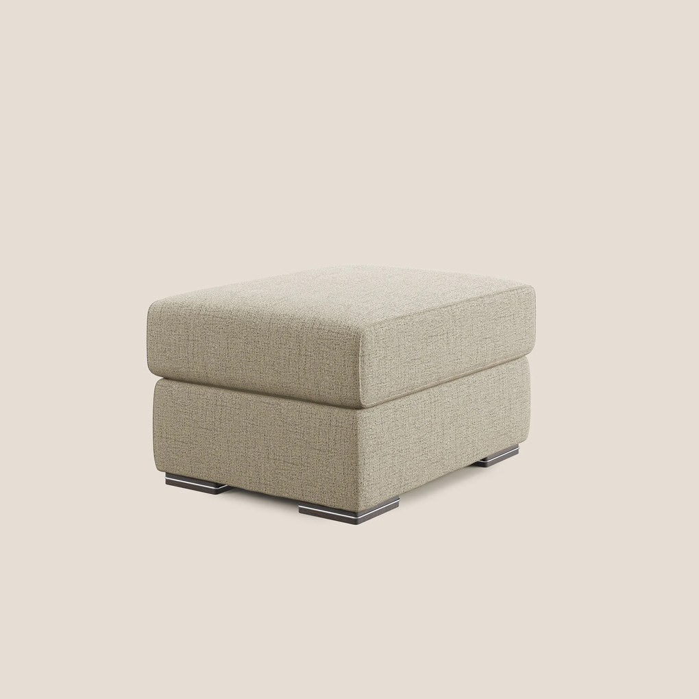 Sun pouf apribile contenitore in tessuto impermeabile fiammato T03 beige