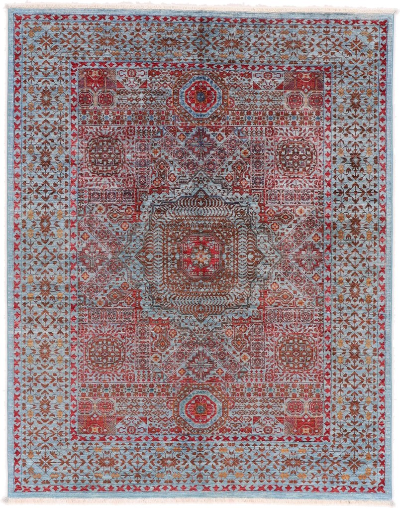 Mamluk Tappeto 200x160 (Afghanistan) Annodato A Mano