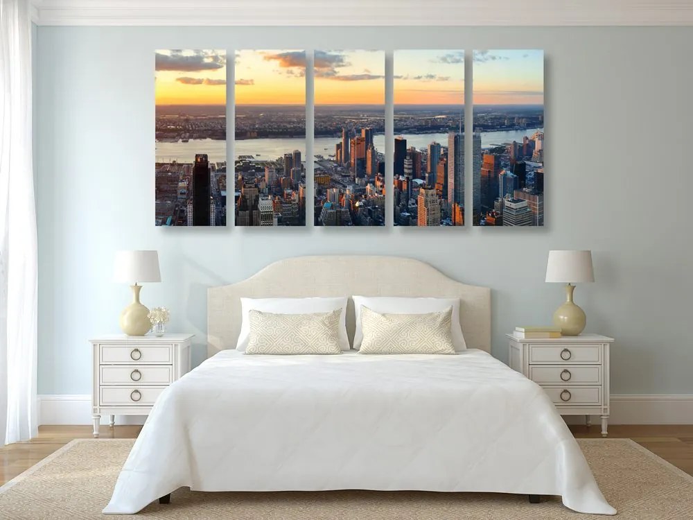 Quadri 5 pezzi – Città di New York