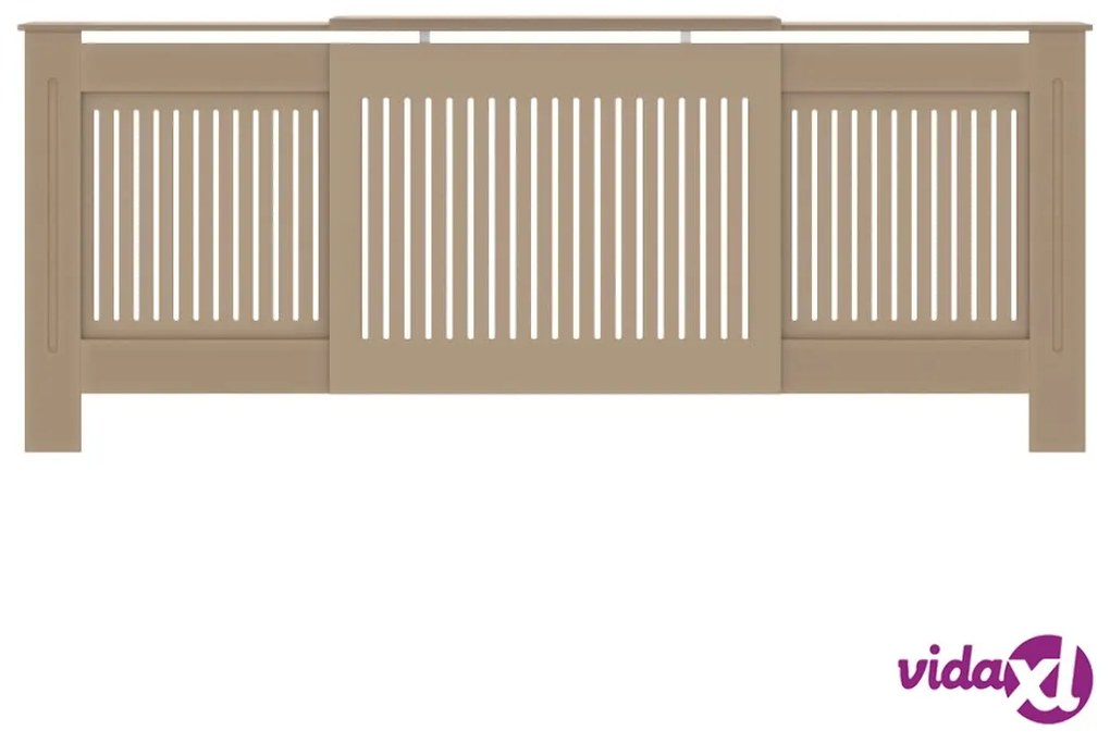 vidaXL Copertura per Radiatore in MDF 205 cm