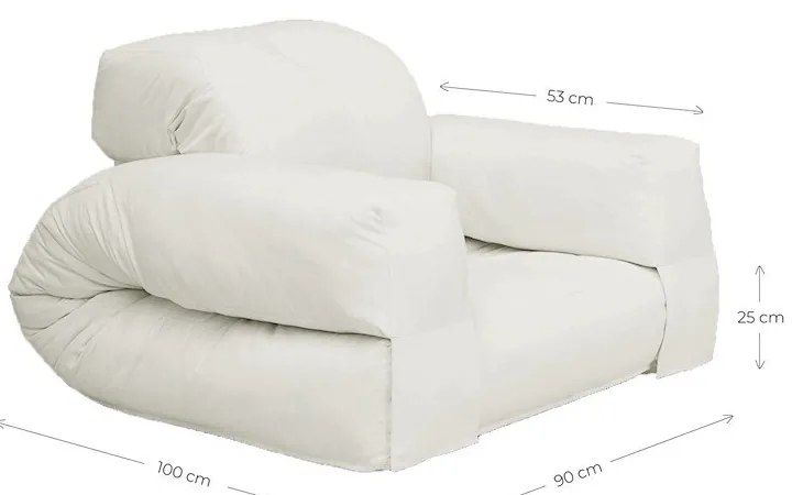 Poltrona arancione Hippo - Karup Design