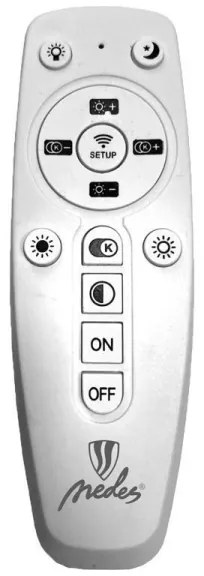 Lampadario a sospensione con filo LED dimmerabile LED/55W/230V 3000-6500K + telecomando