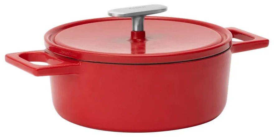 Casseruola in ghisa con coperchio incluso adatta all'induzione 2 l Mattia 3.0 – FABINI