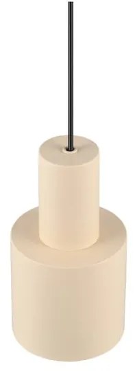 Lampadario giallo con paralume in metallo ø 12 cm Agudo - Trio