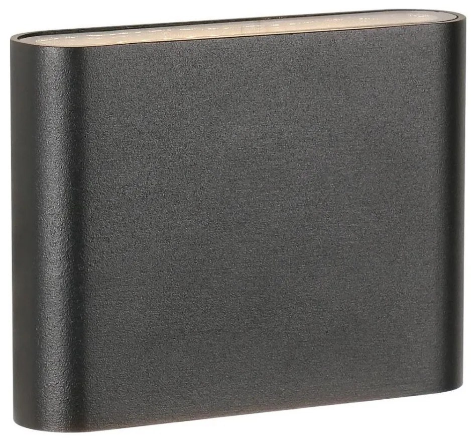 Zuma Line SJ22621- Applique a LED da esterno SHADOW LED/12W/230V IP65 nero