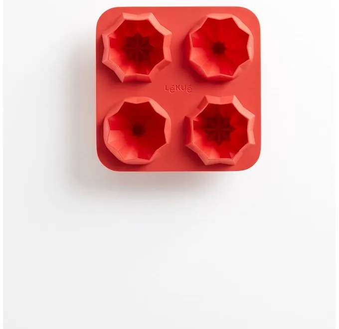 Stampo in silicone rosso Fortune Pyramids - Lékué