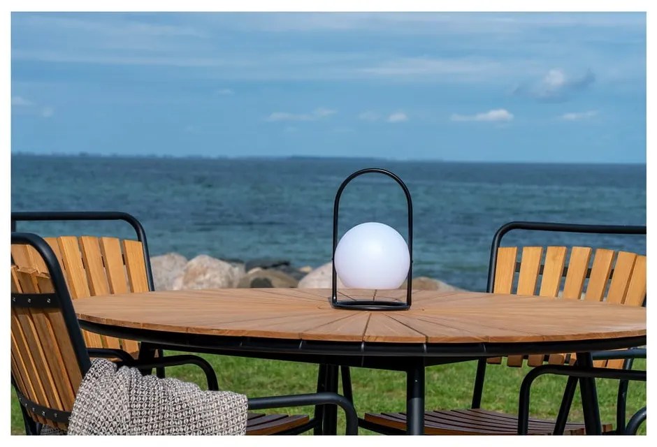 Tavolo da pranzo rotondo in legno di teak ø 130 cm Cleveland - House Nordic