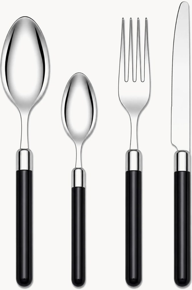 Set di 24 posate Pastello, 6 persone