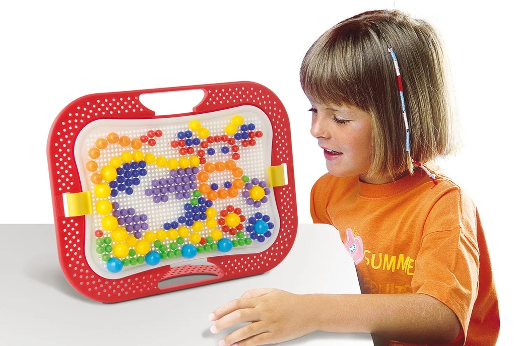 Mosaico Fantacolor Design - 300 pezzi, 3 dimensioni di chiodini