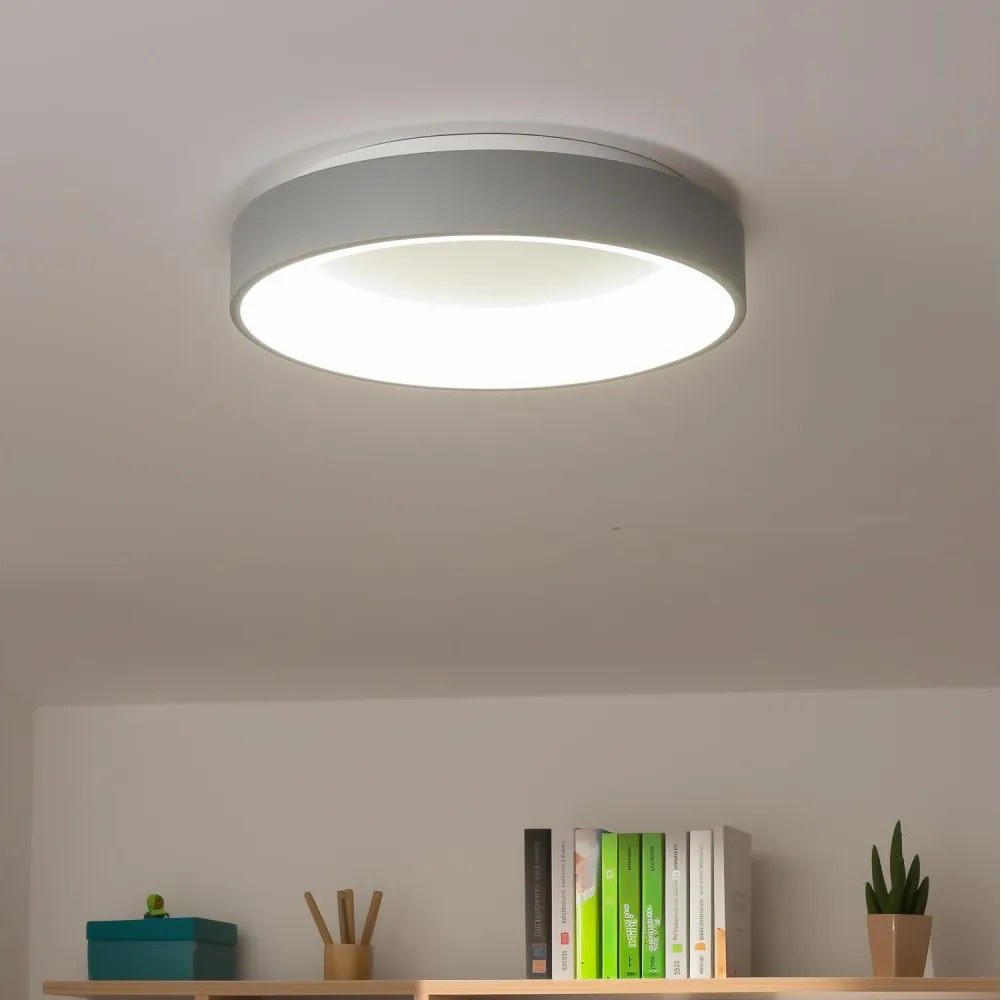 Brilagi - Plafoniera LED dimmerabile da soffitto LED/40W/230V 3000-6500K grigio + telecomando