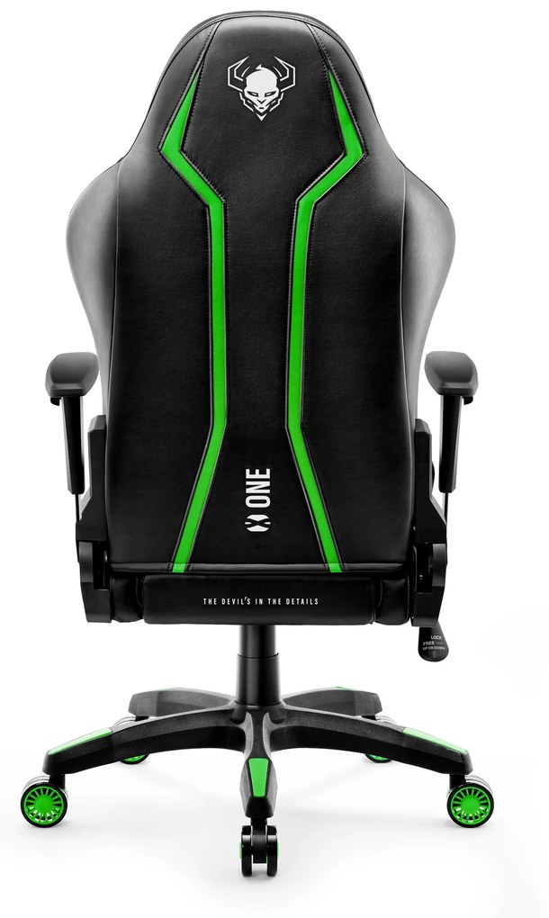 Sedia da gaming Diablo X-One 2.0 Normal Size: Nero-verde