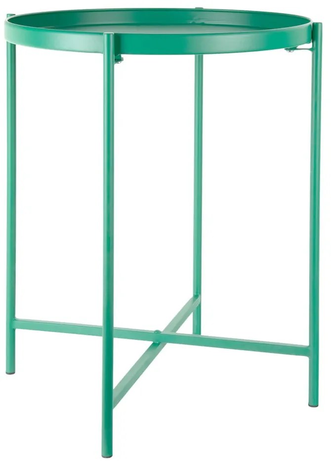 Tavolino rotondo in metallo ø 40 cm Meseta – Leitmotiv