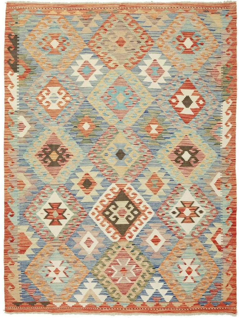 Kilim Tappeto 150 x 200 (Pakistan) Tessuto A Mano