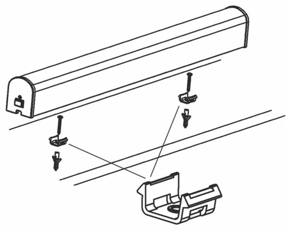 Top Lampada - Illuminazione a LED per specchi da bagno ARIZONA LED/15W/230V IP44