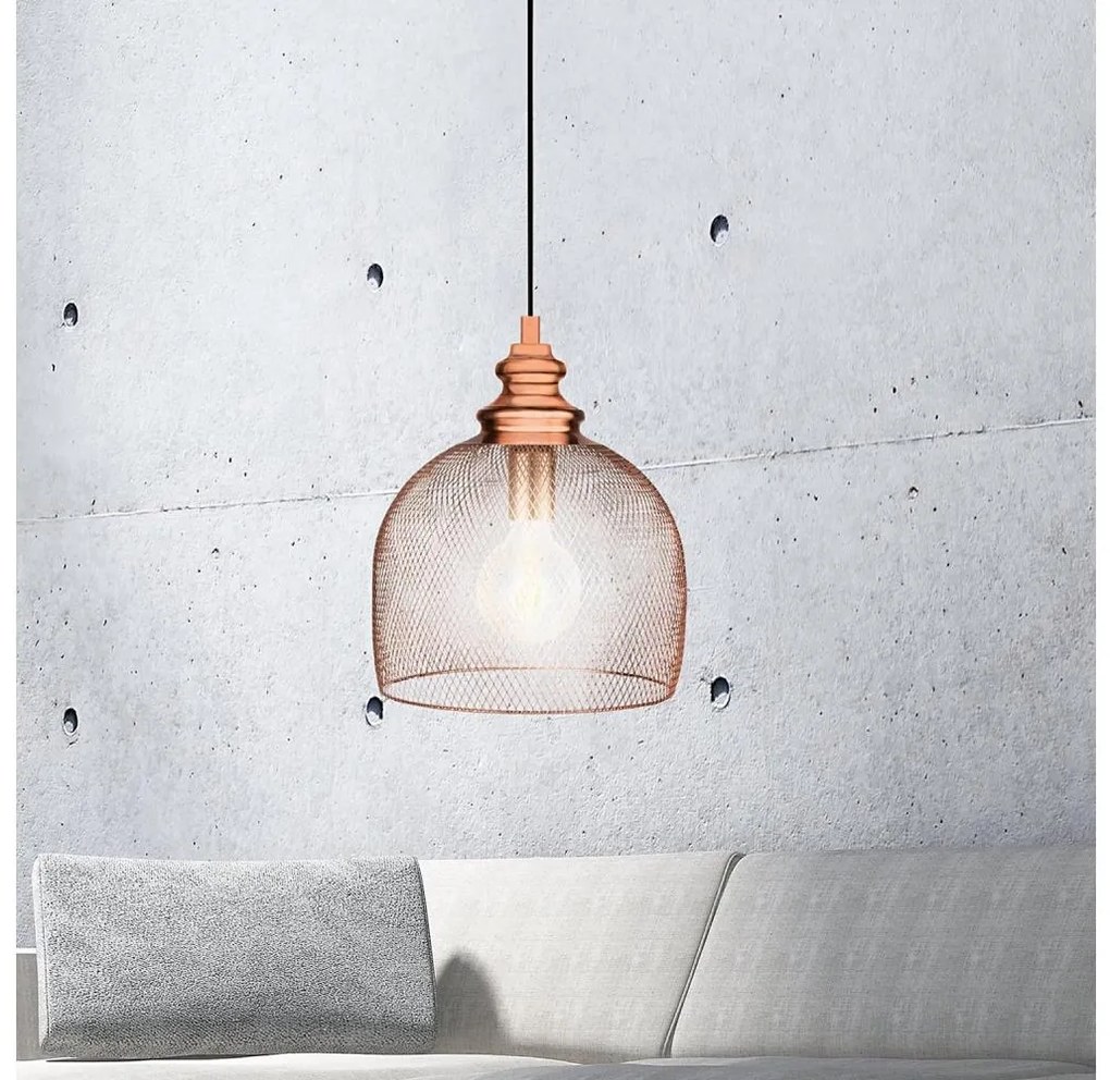 Eglo 49738 - Lampada a sospensione STRAITON 1xE27/60W