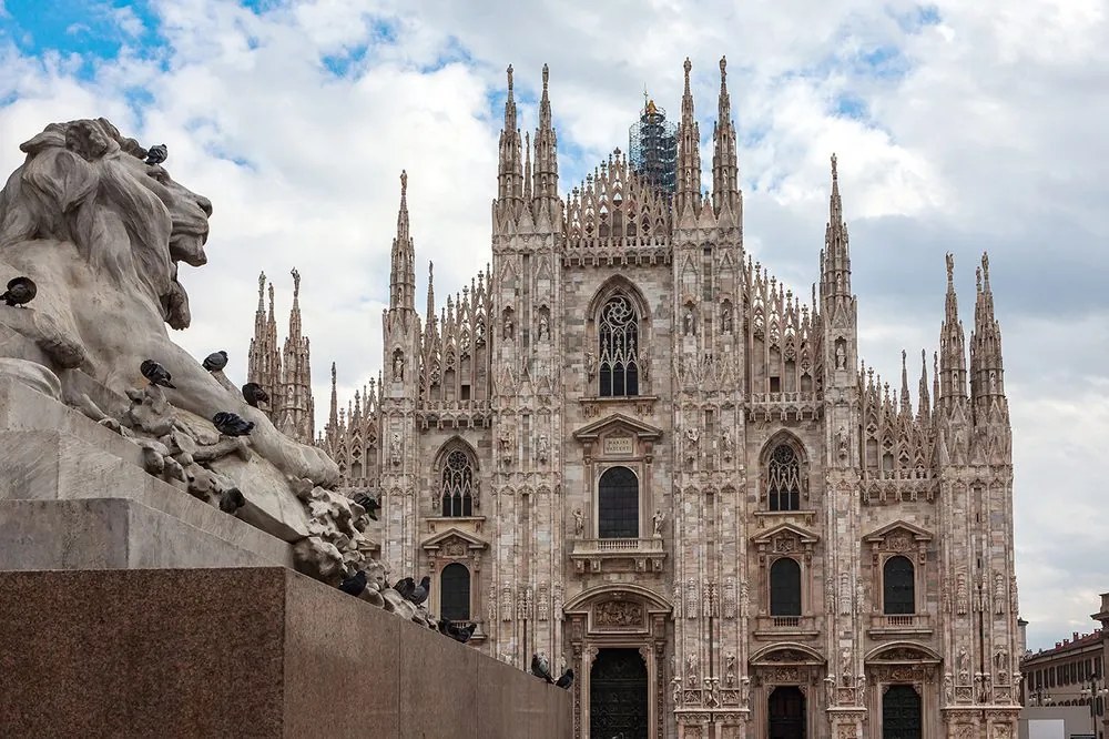 Carta da parati autoadesiva – Duomo di Milano