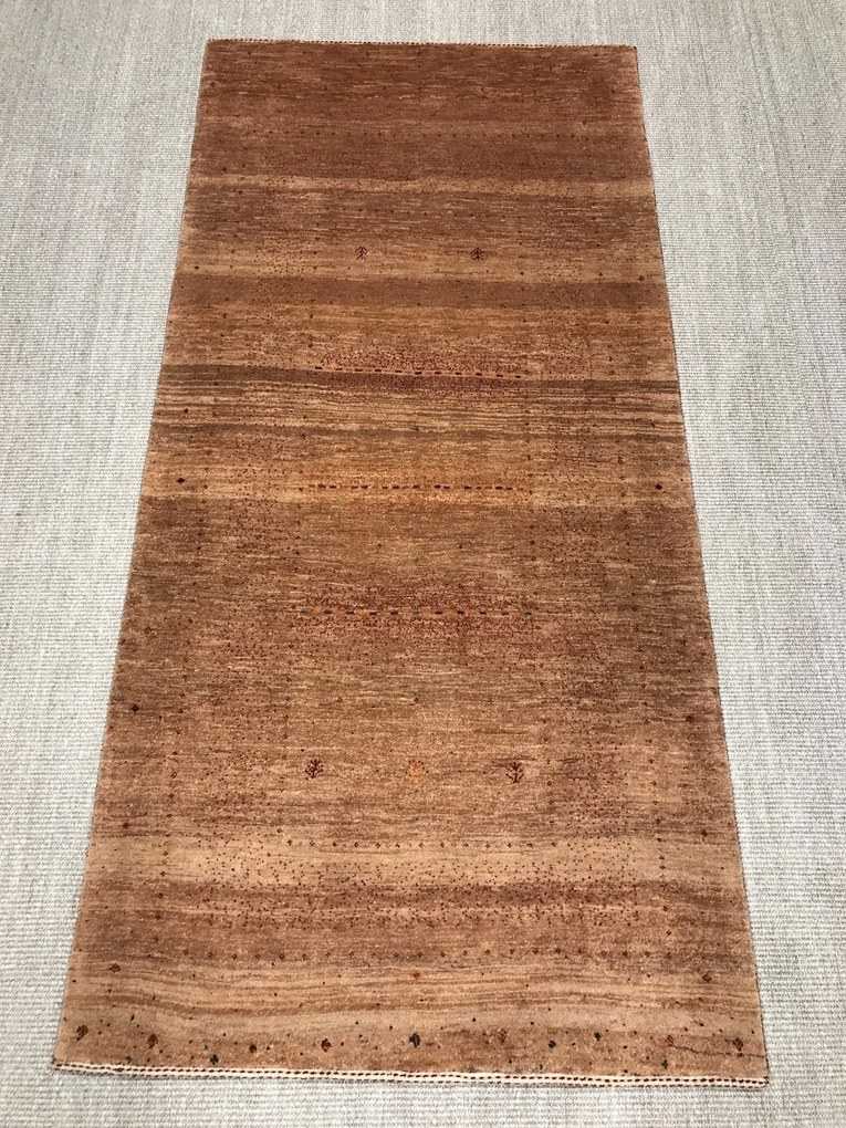 Loribaft Tappeto persiano 100 x 200 Marrone (Iran) Annodato A Mano