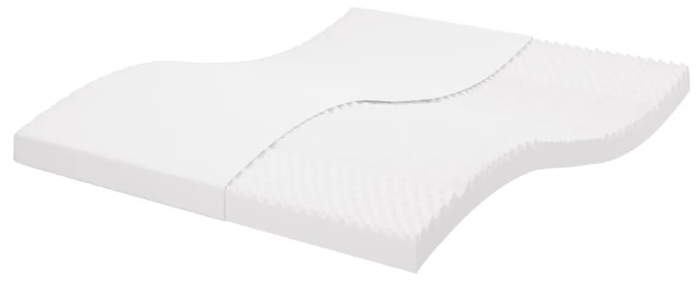 Materasso İn Schiuma Bianco 180x200 Cm 7 Zone Durezza 20 Ild /