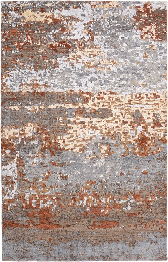 Asman Tappeto 120 x 190 (Indian) Annodato A Mano