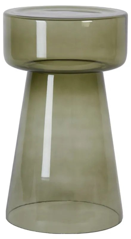 Tavolino rotondo in vetro ø 30 cm Dakwa – Light &amp; Living