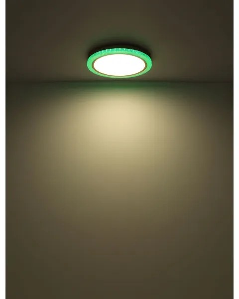 Globo 41372-24 - Plafoniera dimmerabile RGBW BOLLY LED/20W/230V + +TC