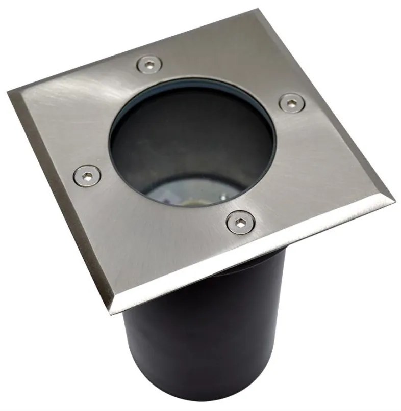 Luce per vialetti d'ingresso 1xGU10/30W/230V IP44 cromo opaco