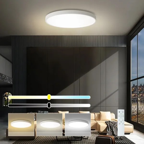 Brilagi - Lampada LED dimmerabile POOL SMART LED/100W/230V Ø 80 cm Wi-Fi Tuya bianco + telecomando