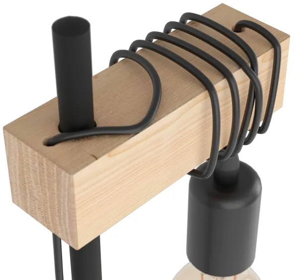 Eglo 43515 - Lampada da tavolo TOWNSHEND 1xE27/10W/230V