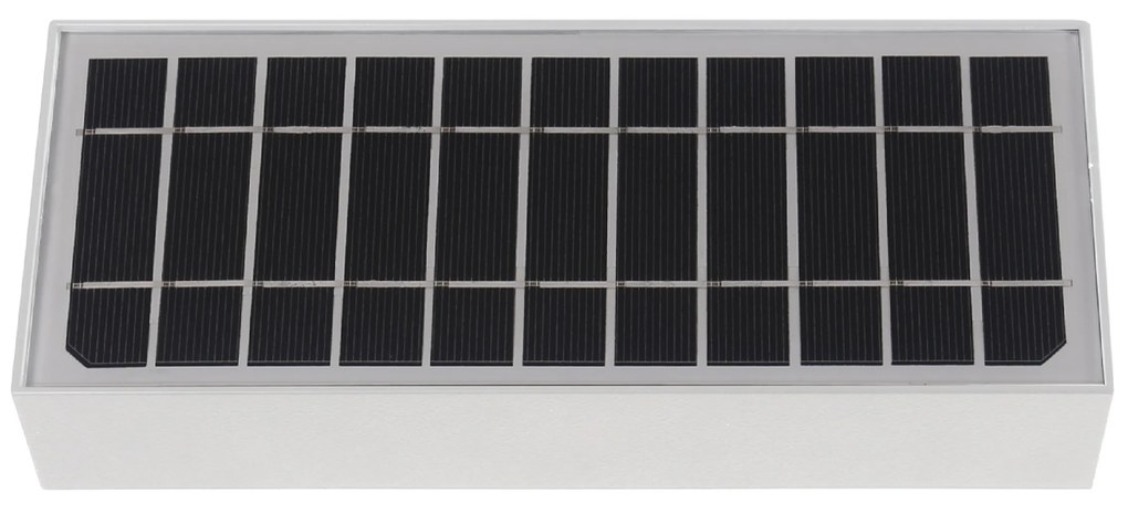 Lampada ad Energia Solare Applique da Parete WALL bianca