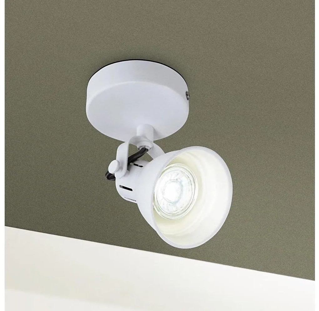 Eglo 98393 - Luce Spot da parete a LED SERAS 1xGU10/3,3W/230V