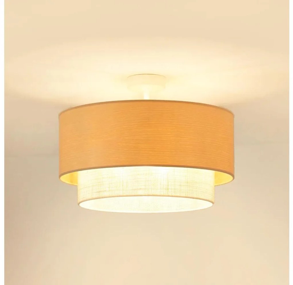Brilagi - Lampadario ARIZONA BOHO 1xE27/15W/230V Ø 45 cm beige
