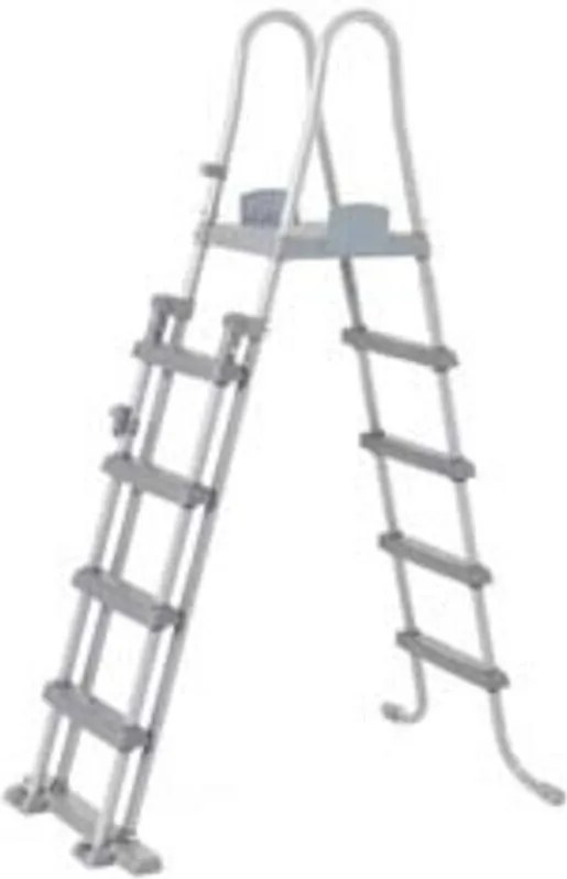 SCALETTA CON PIATTAFORMA PER PISCINE FINO A CM.132H. adatta per piscine fino a cm.132h. (art.58332) BESTWAY
